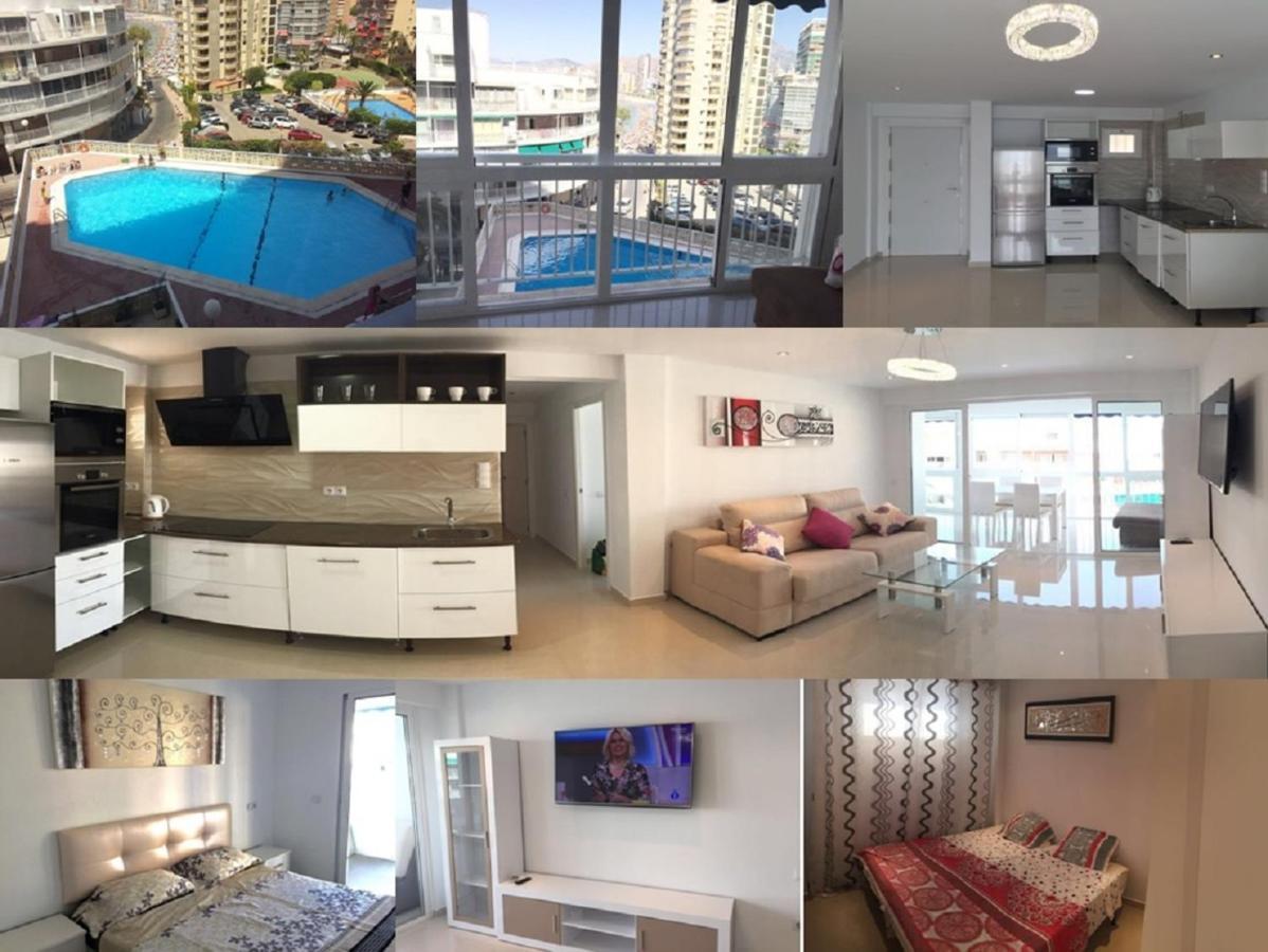Levante Beachfront Luxury Apartment Benidorm Exterior photo